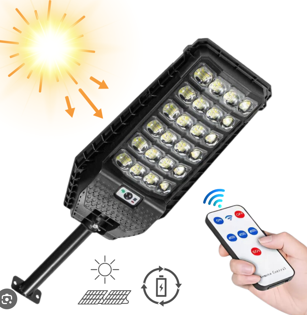UB Lampa solara stradala 480 LED, Senzor de miscare W7208-6